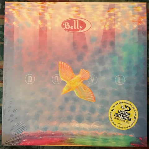 Belly ‎– Dove - New LP Record 2018 Self-released USA Yellow/Orange Splatter Vinyl & Download - Alternative Rock / Indie Rock