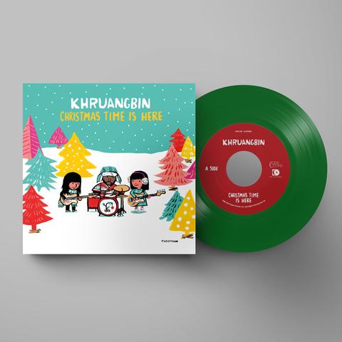 Khruangbin ‎– Christmas Time Is Here (2018) - New 7" Single Record 2020 Dead Oceans USA Red Vinyl - Holiday / Psychedelic / Funk / Jazz - Shuga Records