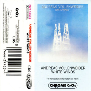 Andreas Vollenweider ‎– White Winds - Used Cassette Tape CBS 1984 USA - Electronic / Jazz / New Age