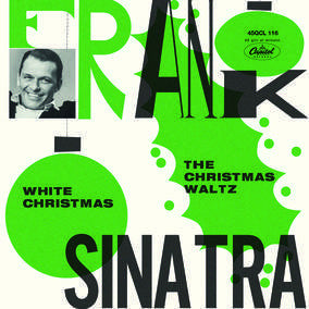 Frank Sinatra - White Christmas / Christmas Waltz - New Vinyl Record 2016 Capitol RSD Black Friday 7" White Vinyl, LTD to 3000 - Pop / Christmas