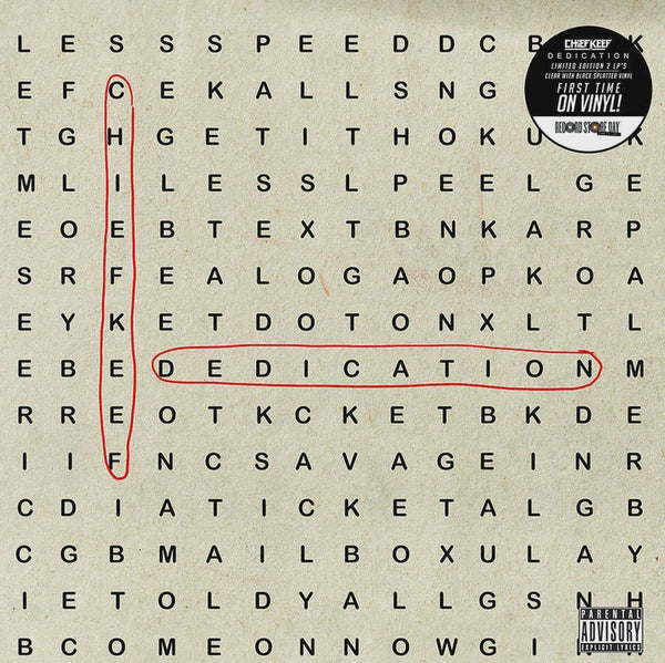 Chief Keef ‎– Dedication (2017) - New 2 LP Record Store Day 2021 RBC RSD Clear with Black Splatter Vinyl - Hip Hop - Shuga Records