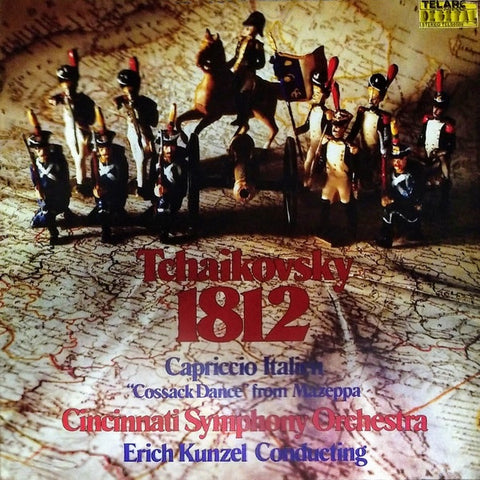 Cincinnati Symphony Orchestra, Erich Kunzel  Tchaikovsky - 1812 Overture, Op. 49 & Capriccio Italien, Op. 45 & Cossack Dance (From "Mazeppa") - New 2018 Record LP 180gram Vinyl Reissue -  Classical / Romantic