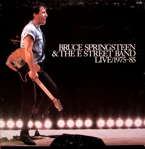 Bruce Springsteen & The E-Street Band - Live / 1975-85 - VG+ 5 LP Record Box Set 1986 Columbia USA Vinyl & Book - Classic Rock / Pop Rock - Shuga Records