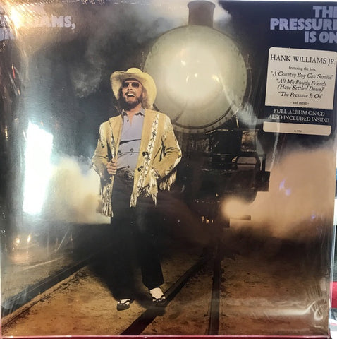 Hank Williams, Jr. – The Pressure Is On (1981) - New LP Record 2014 Curb USA Vinyl & CD - Country