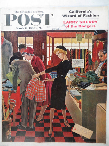 The Saturday Evening Post (March 12, 1960 Issue) - Vintage Magazine