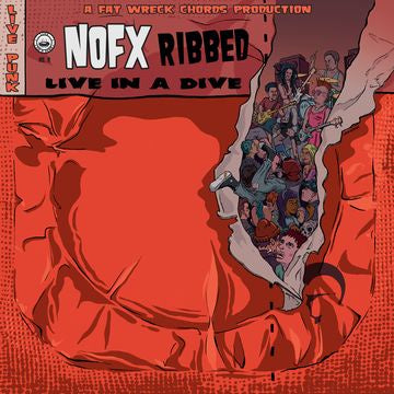 NOFX - Ribbed: Live In A Dive - New LP Record 2018 Fat Wreck Chords Vinyl - Punk