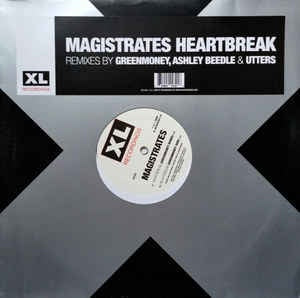 Magistrates ‎– Heartbreak - New 12" Single 2009 UK XL Vinyl - House