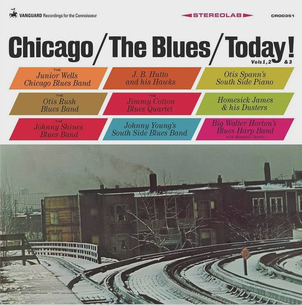 Various ‎– Chicago/The Blues/Today! - New 3 LP Record Store Day 2021 Europe Import 180 gram Vinyl - Chicago Blues - Shuga Records