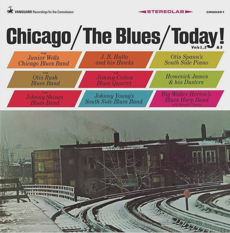 Various ‎– Chicago/The Blues/Today! - New 3 LP Record Store Day 2021 Europe Import 180 gram Vinyl - Chicago Blues