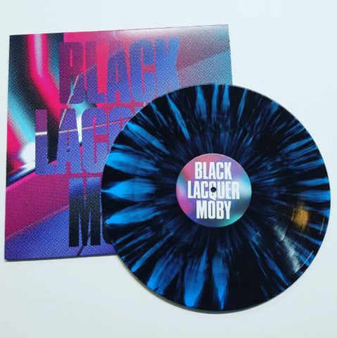 Moby ‎– Black Lacquer - New Ep Record 2017 Fool's Gold USA Multicoloured Splatter Vinyl - Electronic / House / Ambient