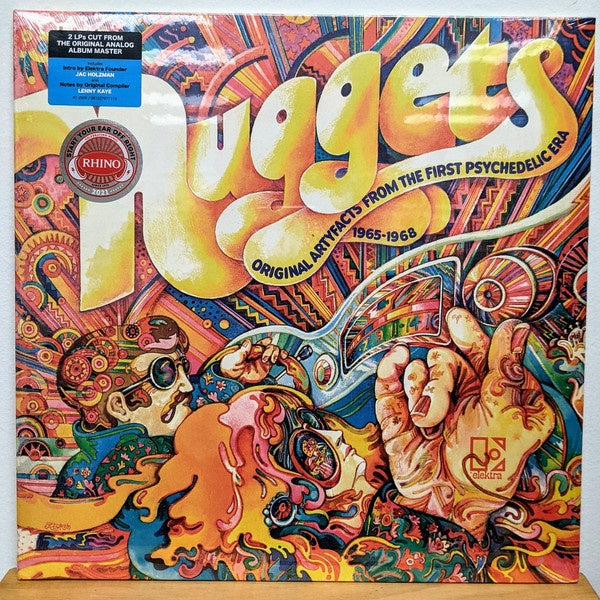 Various ‎– Nuggets: Original Artyfacts From The First Psychedelic Era 1965-1968 (1972) - New 2 LP Record 2021 Elektra/Rhino Europe Import Vinyl - Psychedelic Rock / Garage Rock - Shuga Records