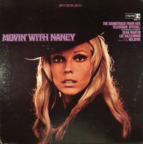 Nancy Sinatra ‎(w/Lee Hazlewood) - Movin' With Nancy - VG+ LP Record 1967 Reprise USA Club Press Vinyl - Country