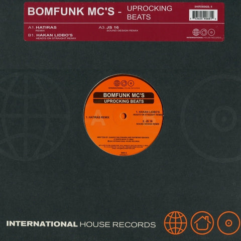 Bomfunk MC's - Uprocking Beats - VG 12" Single USA 2002 - Chicago House