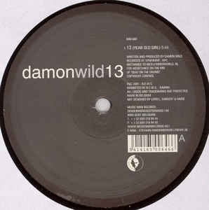 Damon Wild - 13 - VG+ 12" Single 2001 Music Man Records Belgium - Techno