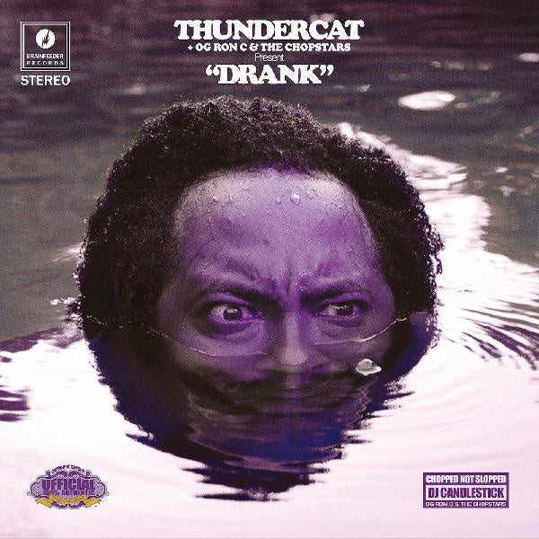 Thundercat + OG Ron C & The Chopstars ‎– Drank - New 2 LP Record 2018 Brainfeeder Europe Import Purple Vinyl & Download - Hip Hop / Funk / Jazz - Shuga Records