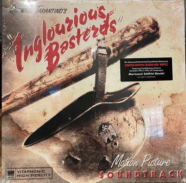 Various - Quentin Tarantino's Inglourious Basterds (Motion Picture 2009) - New LP Record 2021 Warner Blood Red Vinyl - 2000's Soundtrack - Shuga Records