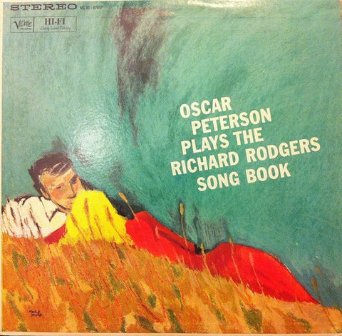 Oscar Peterson ‎– Oscar Peterson Plays The Richard Rodgers Songbook - VG+ Lp Record 1959 USA Stereo Original Vinyl - Jazz