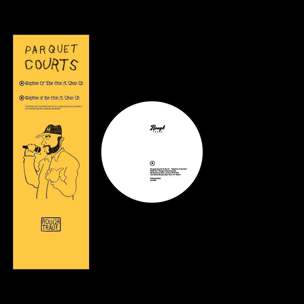 Parquet Courts ft. Bun B ‎– Captive Of The Sun - New 12" Single Record 2017 Rough Trade UK Import Vinyl - Indie Rock