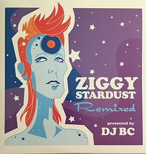 DJ BC ‎– David Bowie Ziggy Stardust Remixed - New Lp Record 2015 Bootie Europe Import Clear Vinyl - Rock / Hip Hop Mashup