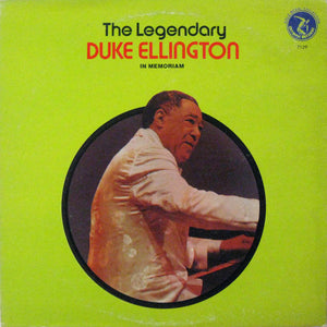 Duke Ellington And His Orchestra - The Legendary Duke Ellington In Memoriam - Mint- 1974 Stereo (QUADRAPHONIC) USA - Jazz
