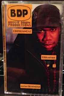 Boogie Down Productions ‎– Edutainment - Used Cassette 1990 Jive - Hip Hop