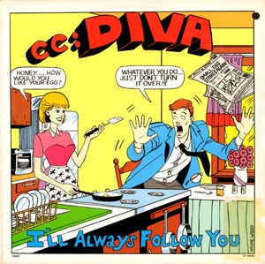 cc: DIVA - I'll Always Follow You - M- 12" Single 1988 EMI-Manhattan Records USA - Synth Pop