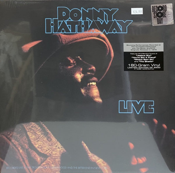 Donny Hathaway ‎– Live (1972) - New LP Record Store Day 2021 ATCO USA RSD 180 gram Vinyl - Soul / Funk - Shuga Records