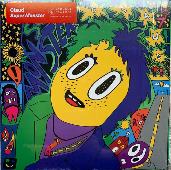 Claud ‎– Super Monster - New LP Record 2021 Saddest Factory USA Black Vinyl & Download - Indie Rock / Indie Pop