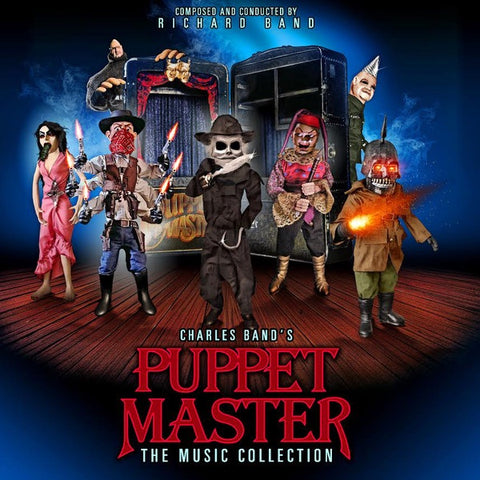 Richard Band ‎– Charles Band's Puppet Master (The Music Collection) - New Vinyl Lp 2015 Full Moon Records Limited Edition Pressing with Gatefold Jacket - 80's Soundtrack