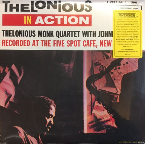 Thelonious Monk Quartet with Johnny Griffin ‎– Thelonious In Action (1958) - New Lp Record 2015 Riverside USA Vinyl - Jazz / Hard Bop