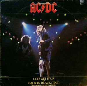 AC/DC ‎– Let's Get It Up - VG+ 12" Record 1982 UK Import Original Vinyl - Rock - Shuga Records