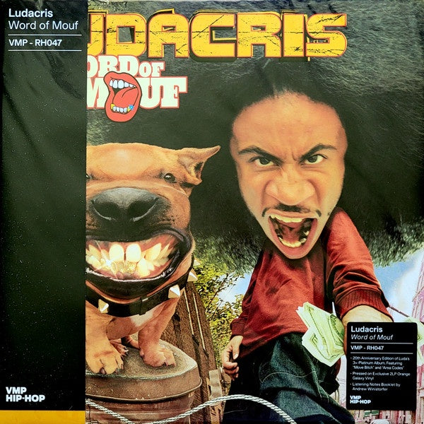 Ludacris ‎– Word Of Mouf (2001) - New 2 LP Record 2021 Def Jam/Vinyl Me, Please. USA Orange Galaxy Vinyl - Hip Hop - Shuga Records