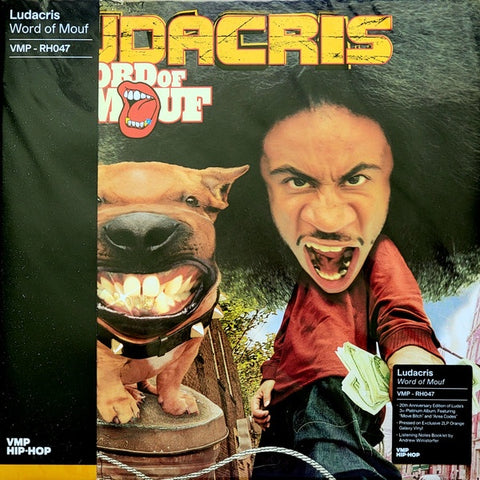 Ludacris ‎– Word Of Mouf (2001) - New 2 LP Record 2021 Def Jam/Vinyl Me, Please. USA Orange Galaxy Vinyl - Hip Hop