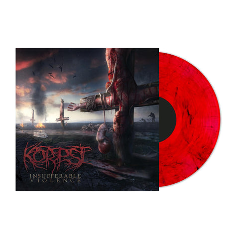 Korpse - Insufferable Violence - New LP Record 2021 Unique Leader Blood Red Vinyl - Death Metal