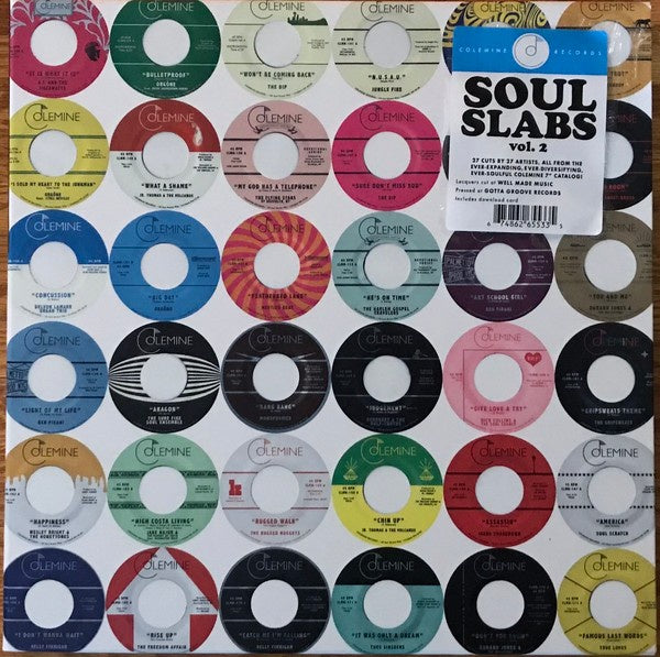 Various - Soul Slabs Vol. 2 Soul (2019) - Mint- 3 LP Record Box Set 2021 Colemine USA Vinyl - Soul / Funk / Afrobeat - Shuga Records