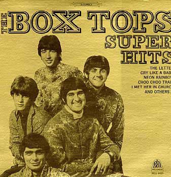 The Box Tops - Super Hits - VG 1968 Stereo USA - Pop/Rock