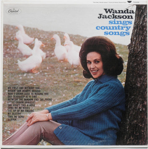 Wanda Jackson ‎– Wanda Jackson Sings Country Songs - New Lp Record 1965 Capitol USA Mono Original Promo Vinyl - Country