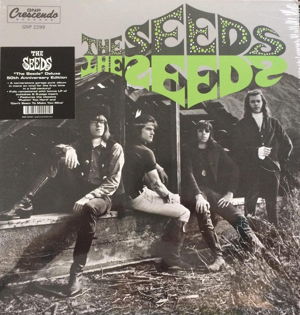 The Seeds ‎– S/T (1966) - New Vinyl Record 2016 GNP Crescendo Gatefold 2-LP '50th Anniversary' Mono Deluxe Reissue with Bonus Tracks and 8-Page Booklet - Garage / Psych Rock