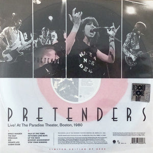 Pretenders ‎– Live! At The Paradise Theater, Boston, 1980 - New LP Record Store Day 2020 Sire Europe Import RSD Clear w/Red Blob Vinyl - New Wave / Alternative Rock