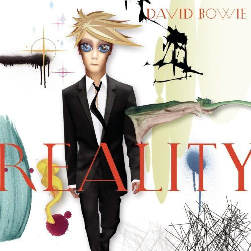 David Bowie - Reality (2003) - New LP Record 2019 CBS/Friday Music USA Clear With Blue & Gold Swirl 180 gram Vinyl - Alternative Rock / Art Rock - Shuga Records