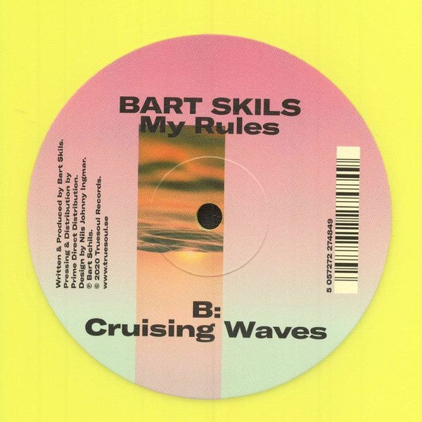 Bart Skils ‎– My Rules - New 12" SIngle Record 2020 Truesoul Sweden Import Yellow Vinyl - Techno - Shuga Records