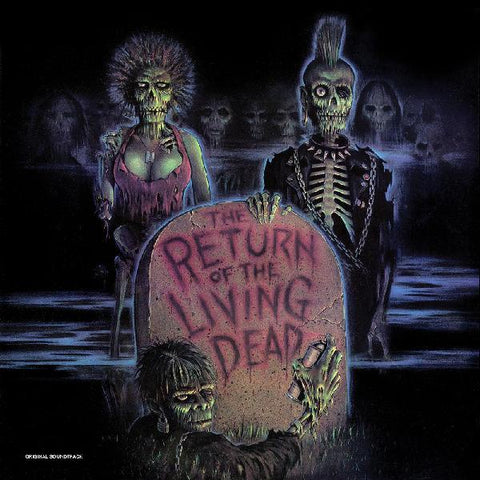Various  - The Return of the Living Dead (Original Soundtrack) (1985) - New LP Record 2020 Real Gone Limited Clear / Blood Red Splatter Vinyl - Soundtrack / Punk / Rock & Roll