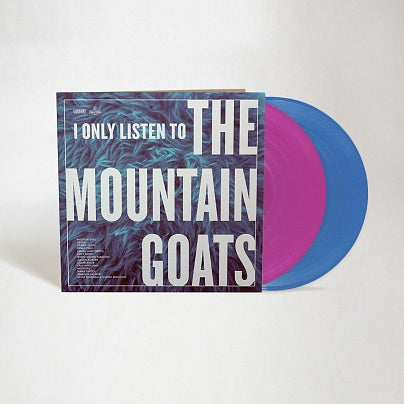 Various Artists - I Only Listen to the Mountain Goats: All Hail West Texas - New Vinyl 2018 Merge Records Limited Edition Pressing on Pink and Blue Vinyl with Patch & Download