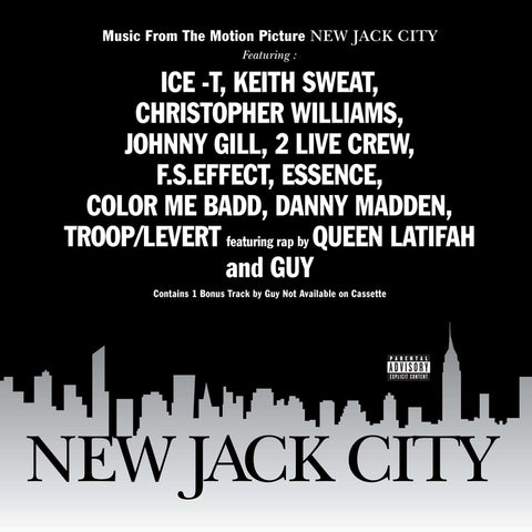Various ‎– New Jack City (Music From The Motion Picture) - New 2019 Record LP Standard Black Vinyl - 90's Soundtrack