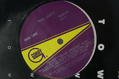 Rick James - Glow VG+ - 12" Single 1985 Gordy USA - Disco