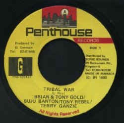 Brian & Tony Gold / Buju Banton / Tony Rebel / Terry Ganzie- Tribal War - Shuga Records