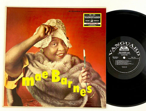 Mae Barnes – Mae Barnes - VG+ LP Record 1959 Vanguard USA Stereo Vinyl - Jazz / Vocal