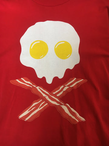 Breakfast Killer Red XL T-Shirt