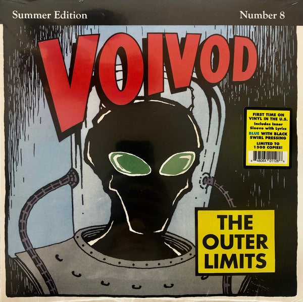 Voïvod ‎– The Outer Limits (1993) - New LP Record 2021 Real Gone Music USA Blue with Black Swirl Vinyl - Alternative Rock - Shuga Records