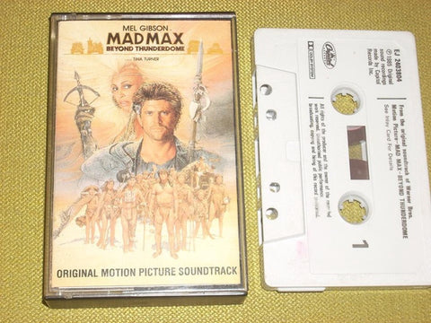 Various ‎– Mad Max Beyond Thunderdome (Original Motion Picture Soundtrack) - Used Cassette 1985 Capitol Records - Soundtrack / Rock